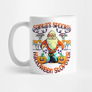 Santa's Spooky Halloween Stopover Mug